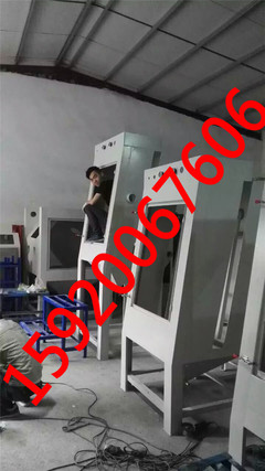 手动隔断墙玻璃喷砂机