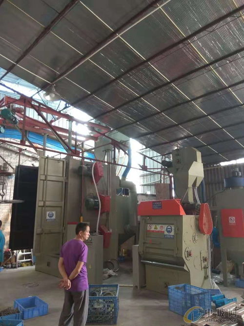 报价 供应商 图片 铝材制品处理喷砂机履带式抛丸机视频 佛山市南海区大沥红海机械经营部