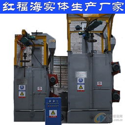槽钢铁件毛刺除锈处理喷砂机吊钩式抛丸机批发厂家